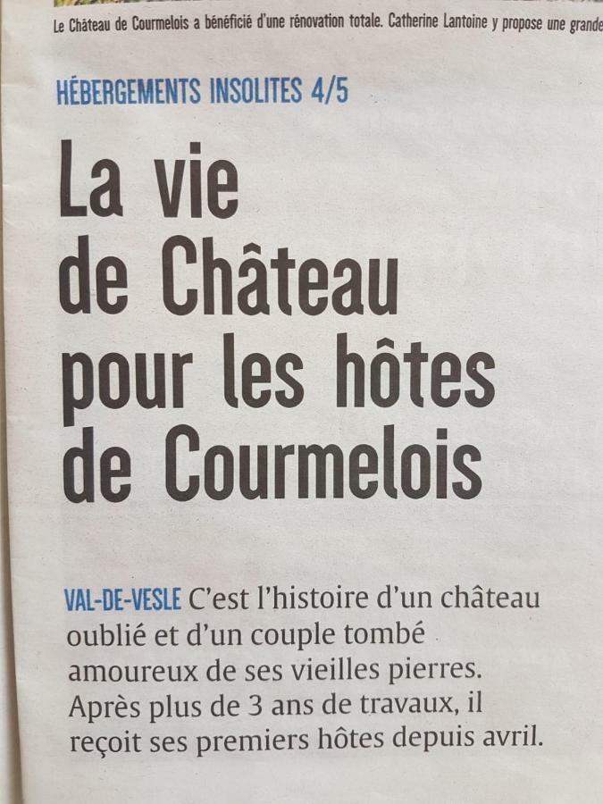 Chateau De Courmelois Champagne Guest House Val de Vesle Экстерьер фото